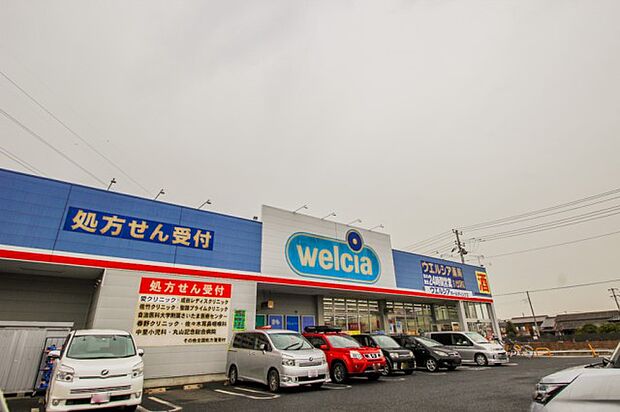 周辺環境-ドラッグストア(730m)ウエルシアさいたま深作店