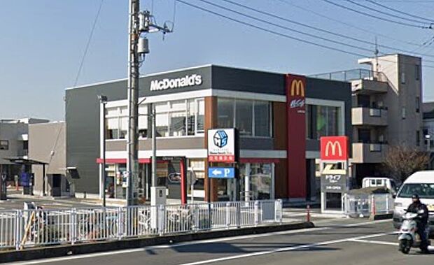 周辺環境-飲食店(530m)マクドナルド川越木野目店