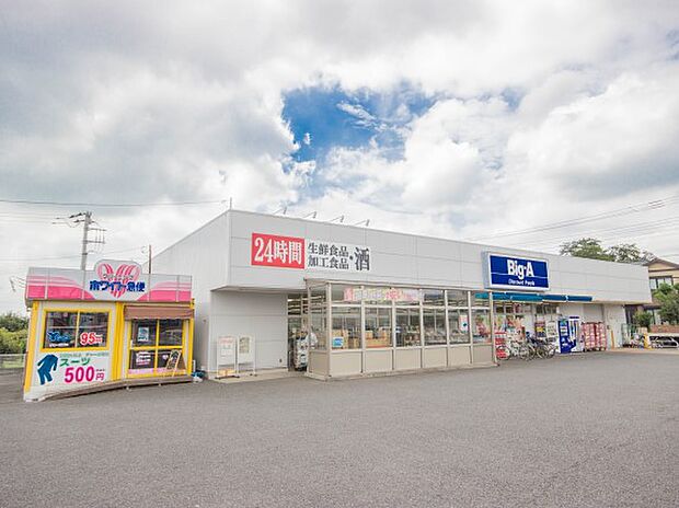 周辺環境-スーパー(560m)ビッグエーさいたま別所町店