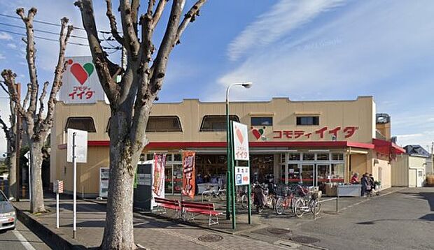 周辺環境-スーパー(580m)コモディイイダ築地店
