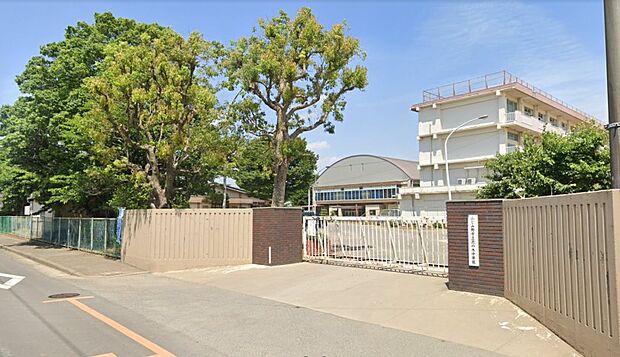 周辺環境-中学校(1300m)花の木中学校