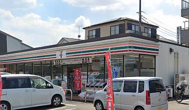 周辺環境-コンビニ(470m)セブンイレブン志木中宗岡店