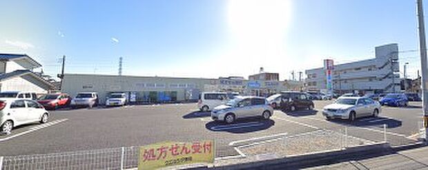 周辺環境-ドラッグストア(430m)ウエルシア川越新宿店
