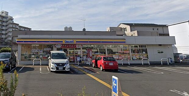 周辺環境-コンビニ(400m)ミニストップ富士見鶴瀬西店