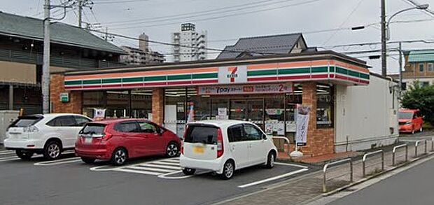 周辺環境-コンビニ(620m)セブンイレブン富士見勝瀬原公園前店
