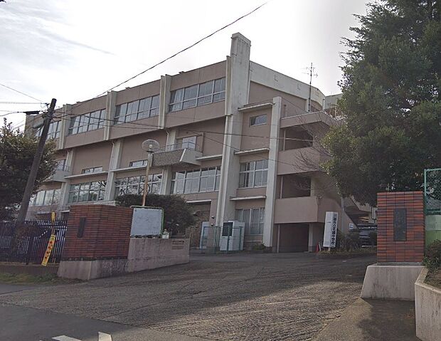 周辺環境-中学校(1400m)名細中学校