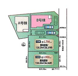 川越市笠幡 全2棟B号棟