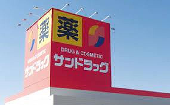 周辺環境-ドラッグストア(800m)サンドラッグ上福岡大原店