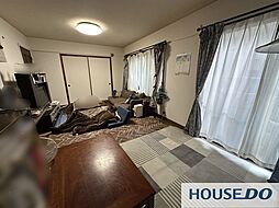 龍ケ崎市久保台の中古一戸建て住宅　一軒家 4LDKのリビング/ダイニング