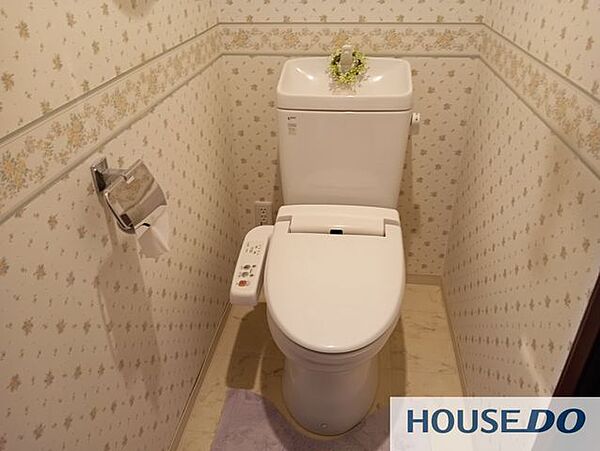 清潔なトイレです。
