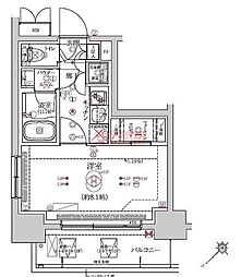 ＲＥＬＵＸＩＡ東向島 3階1Kの間取り