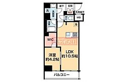 ARCOBALENO OSHIAGE BLOSSOM 1LDKの間取図画像