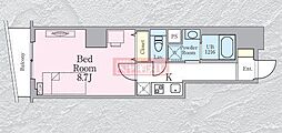 HAON 波音 1Kの間取図画像