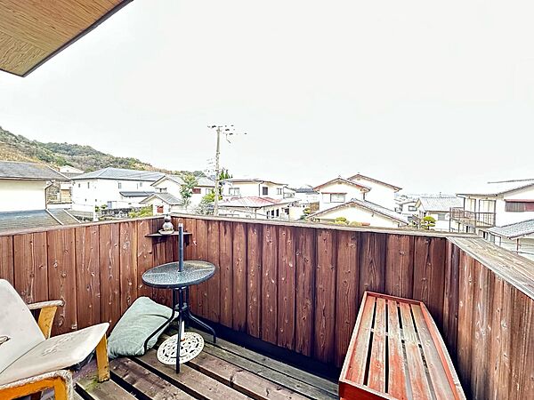 バルコニーです♪