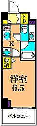 KDXレジデンス品川シーサイド 1Kの間取図画像