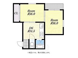 間取図画像 2DK