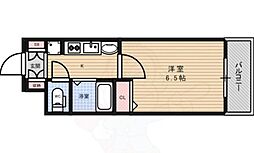 エステムコート大阪ベイエリア 1Kの間取図画像