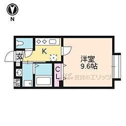 LaMaisondeHiroko 1Kの間取図画像