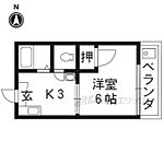 京都市左京区岡崎西福ノ川町 2階建 築43年のイメージ