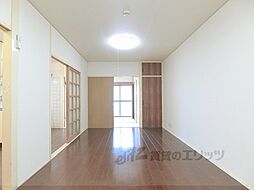 叡山電鉄叡山本線 元田中駅 徒歩17分の賃貸マンション 2階2Kのリビング/ダイニング