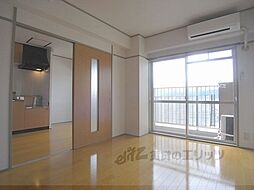 京都地下鉄東西線 西大路御池駅 徒歩3分の賃貸マンション 6階2DKのリビング/ダイニング