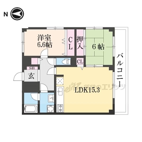 同じ建物の物件間取り写真 - ID:225005273126