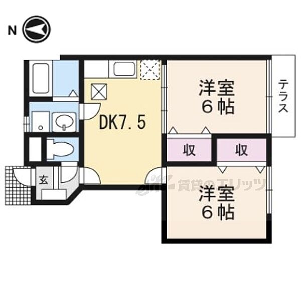 同じ建物の物件間取り写真 - ID:225005528339