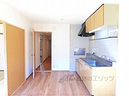 近江鉄道八日市線 太郎坊宮前駅 徒歩5分の賃貸アパート 1階2DKのリビング/ダイニング