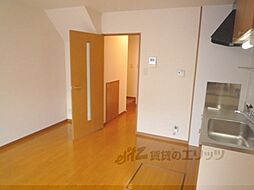 JR草津線 手原駅 徒歩35分の賃貸テラスハウス 2階2LDKのリビング/ダイニング