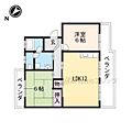 栗東ハイツB3階5.9万円