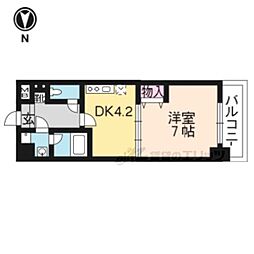 AngelPlaza大津長等 1DKの間取図画像