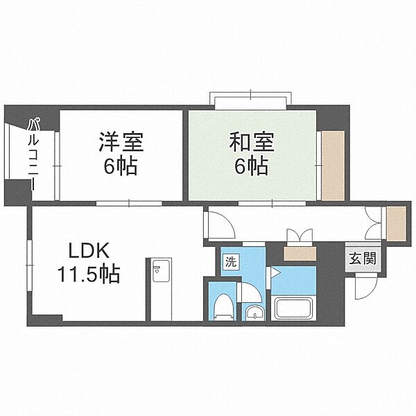 同じ建物の物件間取り写真 - ID:201021584991