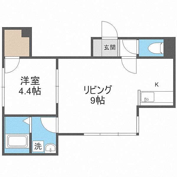 同じ建物の物件間取り写真 - ID:201021807118