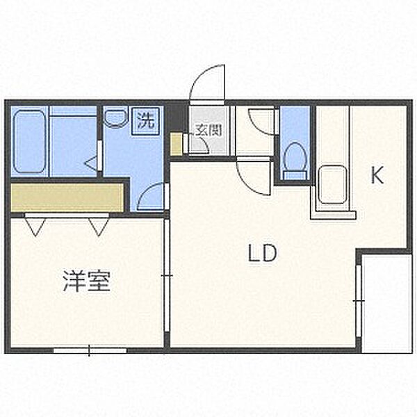 同じ建物の物件間取り写真 - ID:201022212371