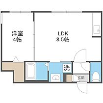 ラフィーネ南郷通  ｜ 北海道札幌市白石区南郷通12丁目北（賃貸マンション1LDK・3階・28.80㎡） その2