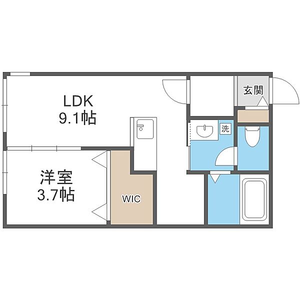 同じ建物の物件間取り写真 - ID:201023458789