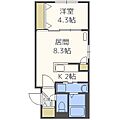 シティレジデンス八軒1階5.3万円
