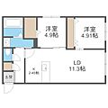 フォレスタ大谷地4階10.0万円