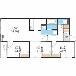 ZABO HILLS FUSHIMI 1階