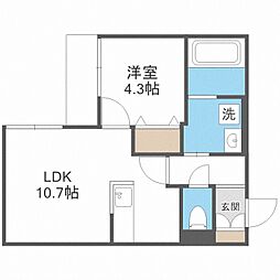 Ｐｏｍｍｅｒａｉｅ北円山 4階/-