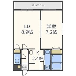 ＬＡ　Ｃｏｎｆｏｒｔｏ平岸 2階