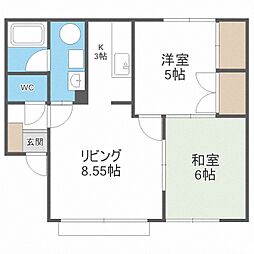 バス バス東雁来11条2丁目下車 徒歩7分