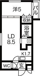 Y’s月寒西(ワイズ月寒西) 2階