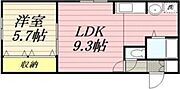 白石駅より徒歩4分 2階 築19年4ヶ月の賃貸物件