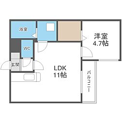 プリヴィエール西町 2階/-