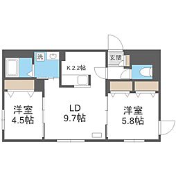 札幌市営南北線 麻生駅 徒歩6分 1階/-