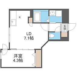 Alivis琴似 2階/-