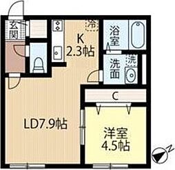 プレシェルト麻生 1階