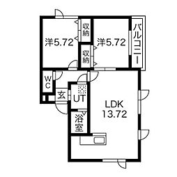 カーサ西町 2階
