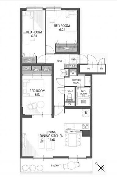 apartment 北海道札幌市西区琴似三条２丁目8-18